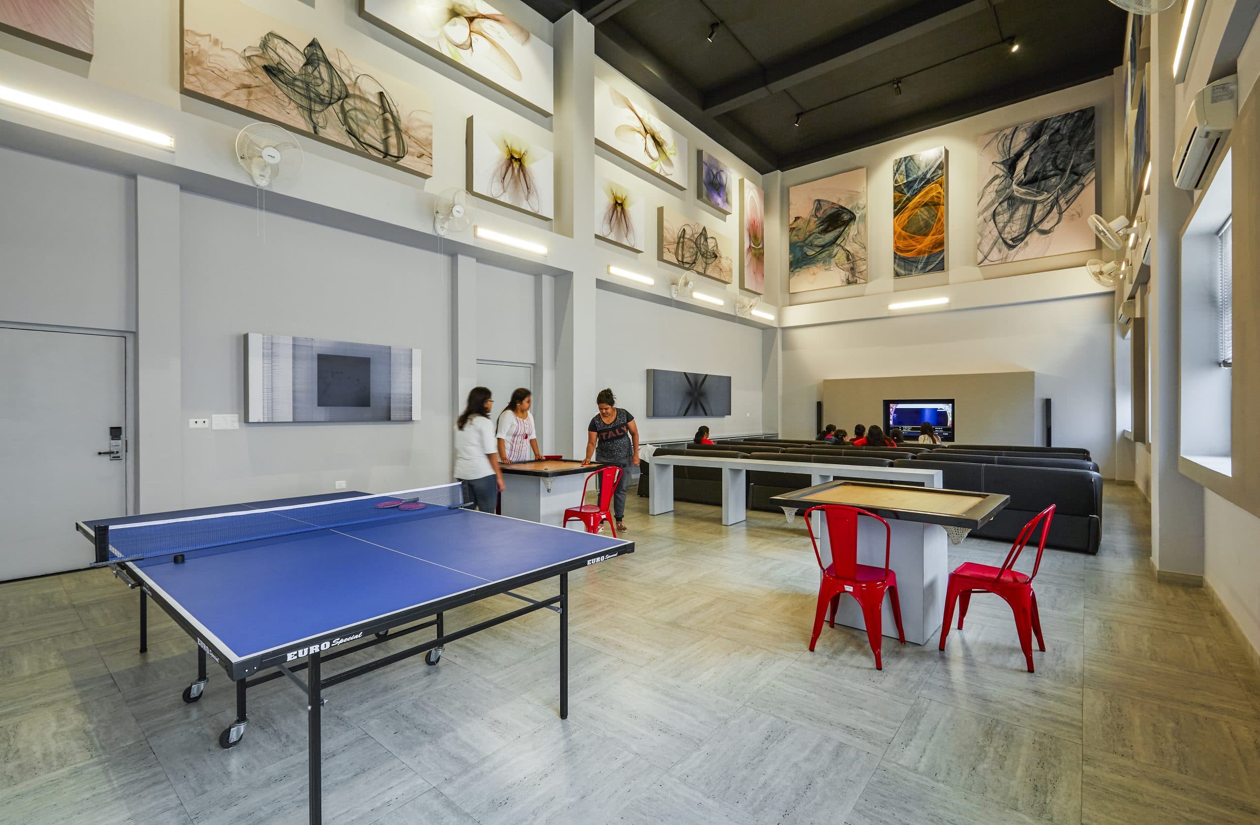 GIRLS HOSTEL RECREATION ROOM